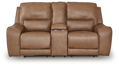 DeepWakes Caramel Modular Power Reclining Sectional