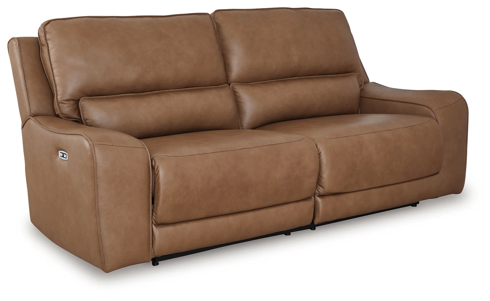 DeepWakes Caramel Modular Power Reclining Sectional