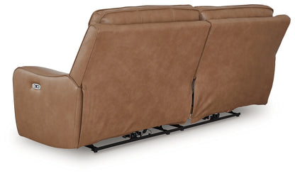 DeepWakes Caramel Modular Power Reclining Sectional