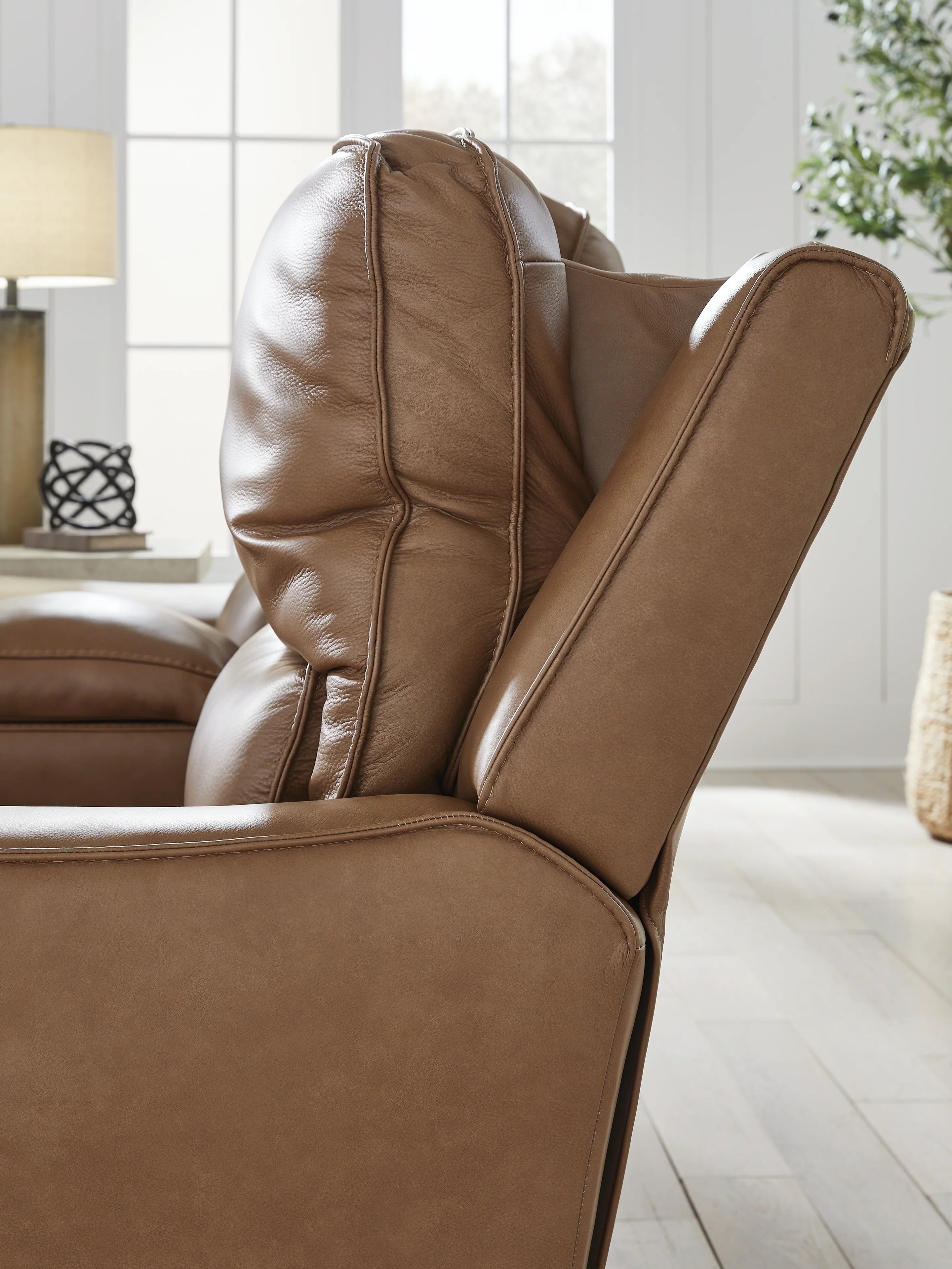DeepWakes Caramel Modular Power Reclining Sectional