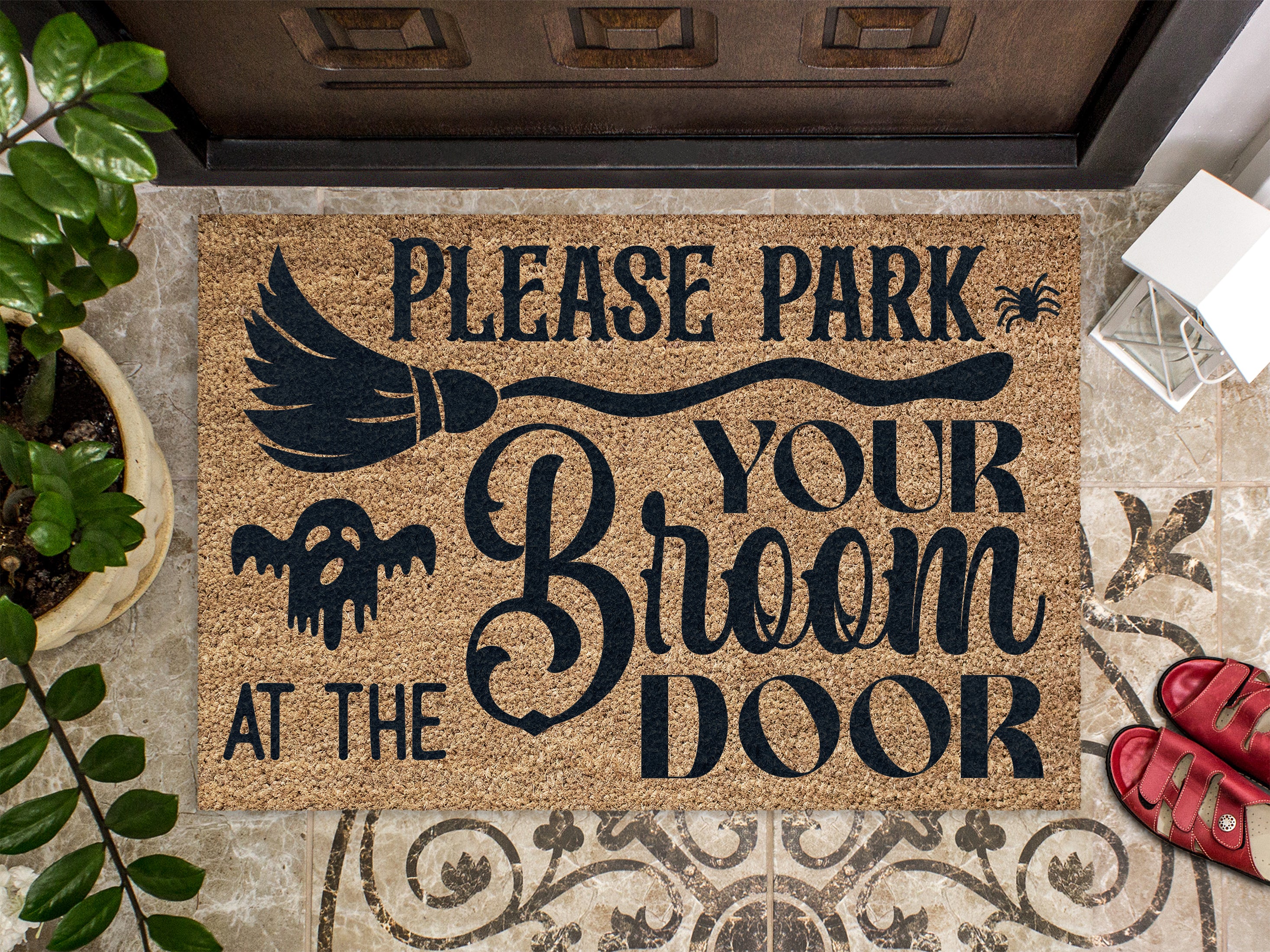 Halloween Welcome Doormat