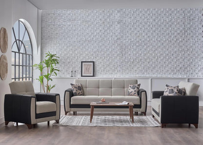 Dublin Boss Cream Living Room Set