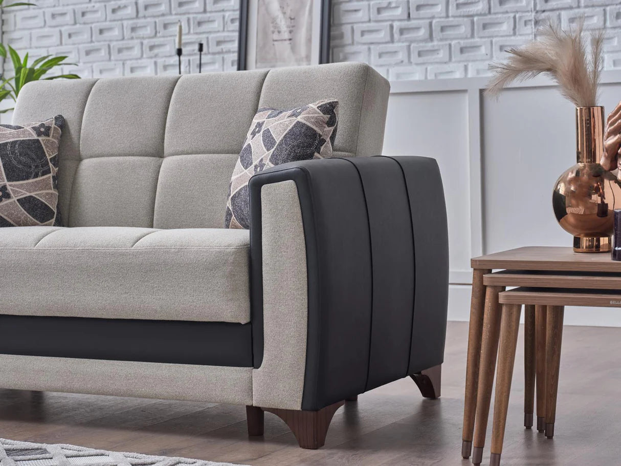 Dublin Boss Cream Living Room Set