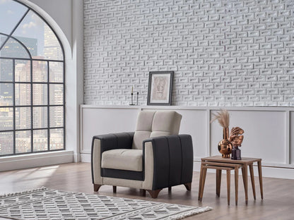 Dublin Boss Cream Living Room Set