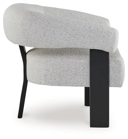 Dultish Snow Barrel Accent Chair