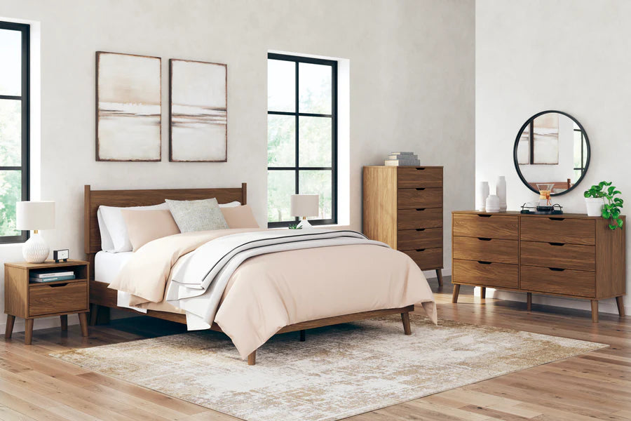 Fordmont Auburn Platform Bedroom Set