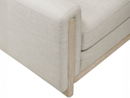 Sofá seccional de dos piezas Lindyn color marfil