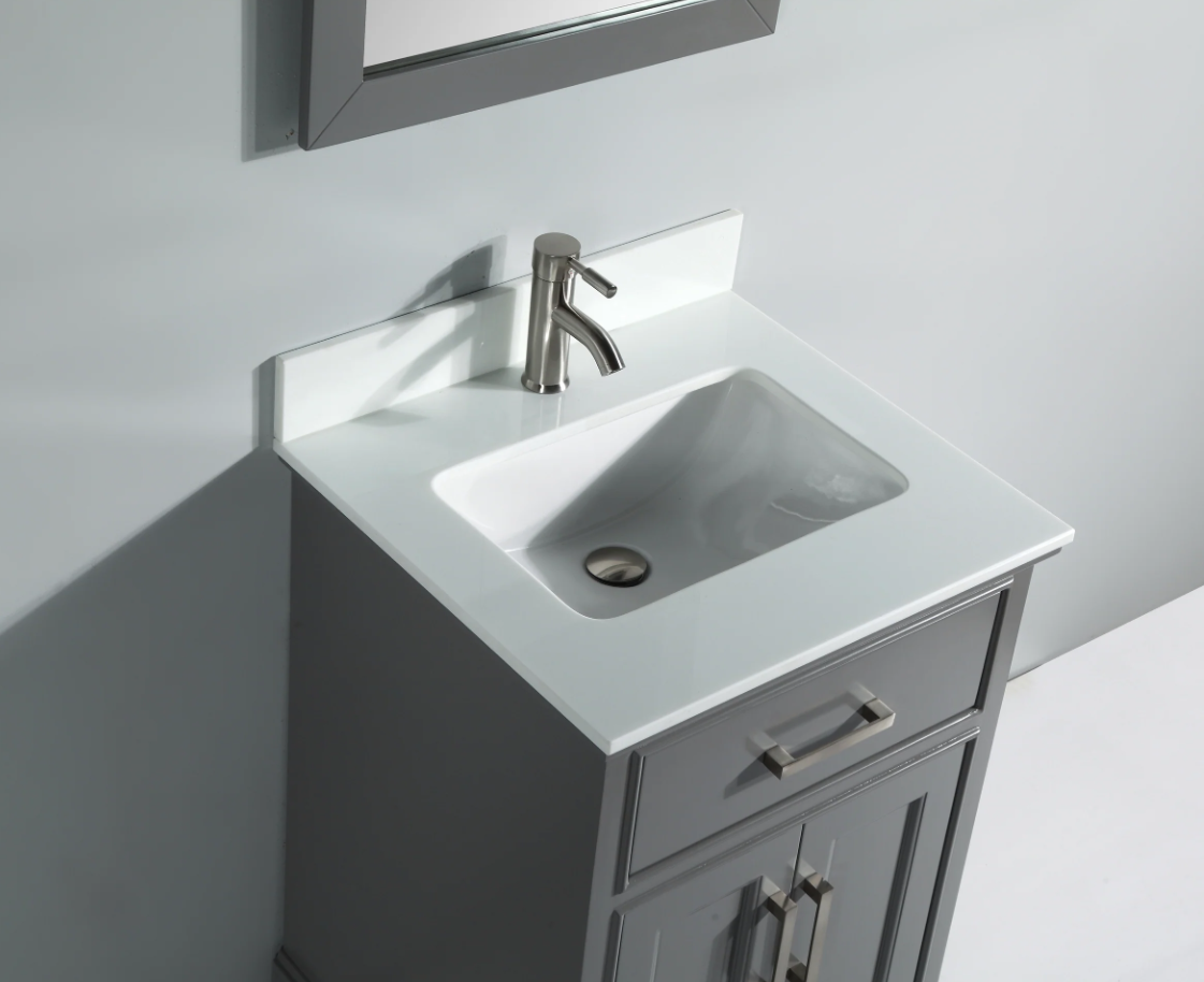 Genoa 24&quot; Single Sink Bathroom Vanity Set