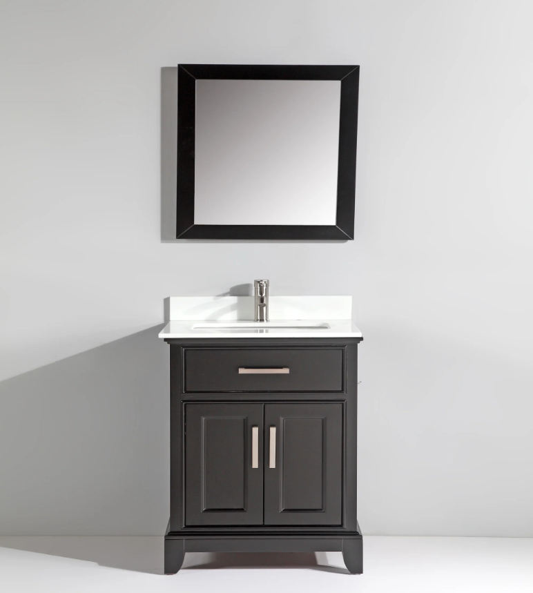 Genoa 30&quot; Single Sink Bathroom Vanity Set