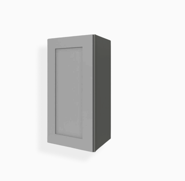 Gray Shaker 36″ H Single Door Wall Cabinet