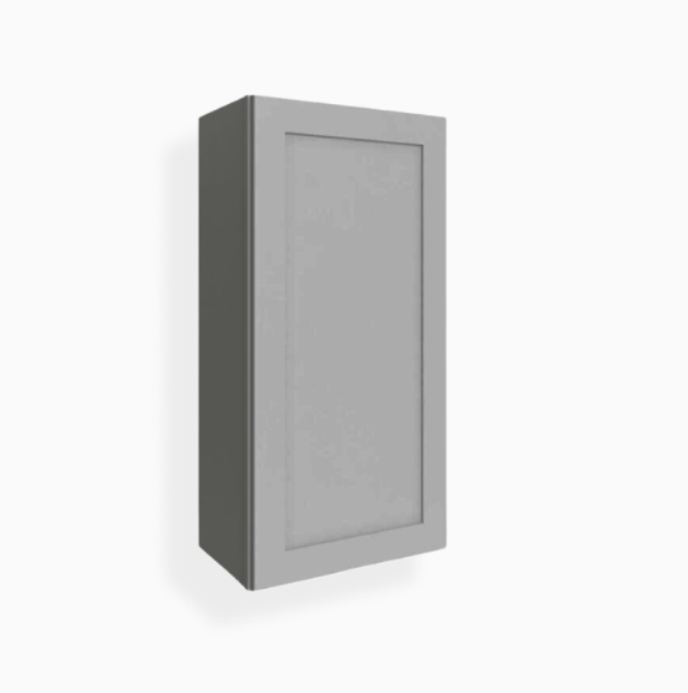 Gray Shaker 42″ H Single Door Wall Cabinet