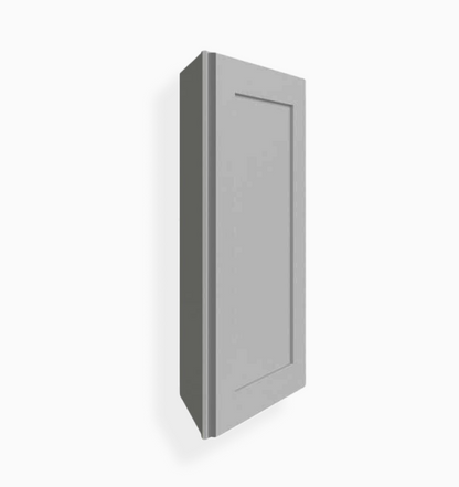 Gray Shaker 12″ Angle Wall Cabinet