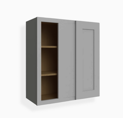 Gray Shaker 30″ H Wall Blind Cabinet