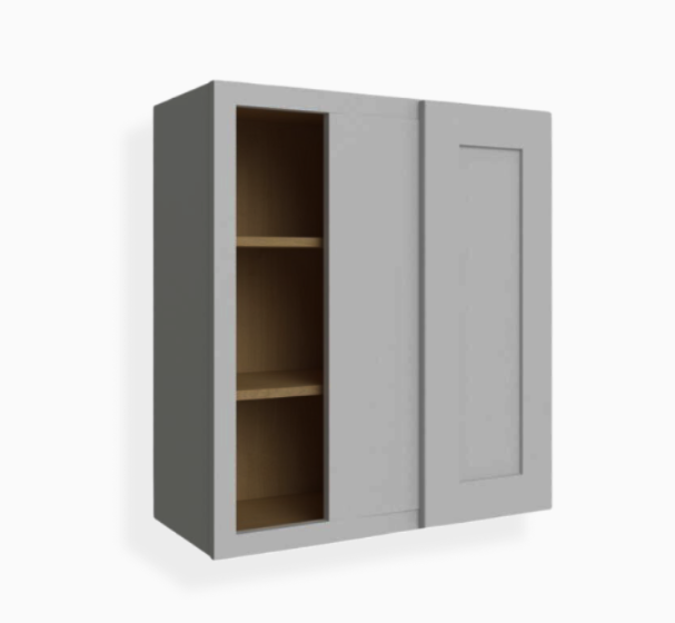 Gray Shaker 42″ H Wall Blind Cabinet
