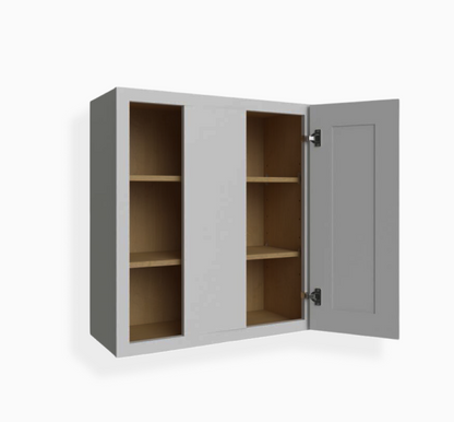 Gray Shaker 42″ H Wall Blind Cabinet