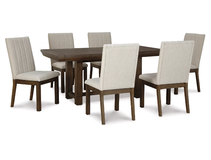 Dellbeck Dining Table and 6 Chairs Set
