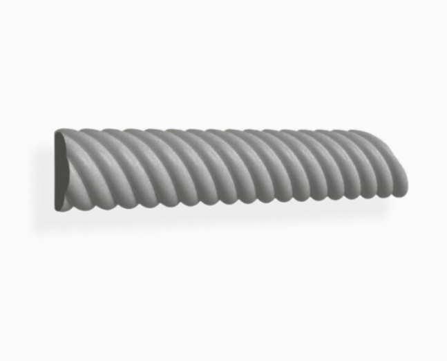 Gray Shaker Rope Moulding