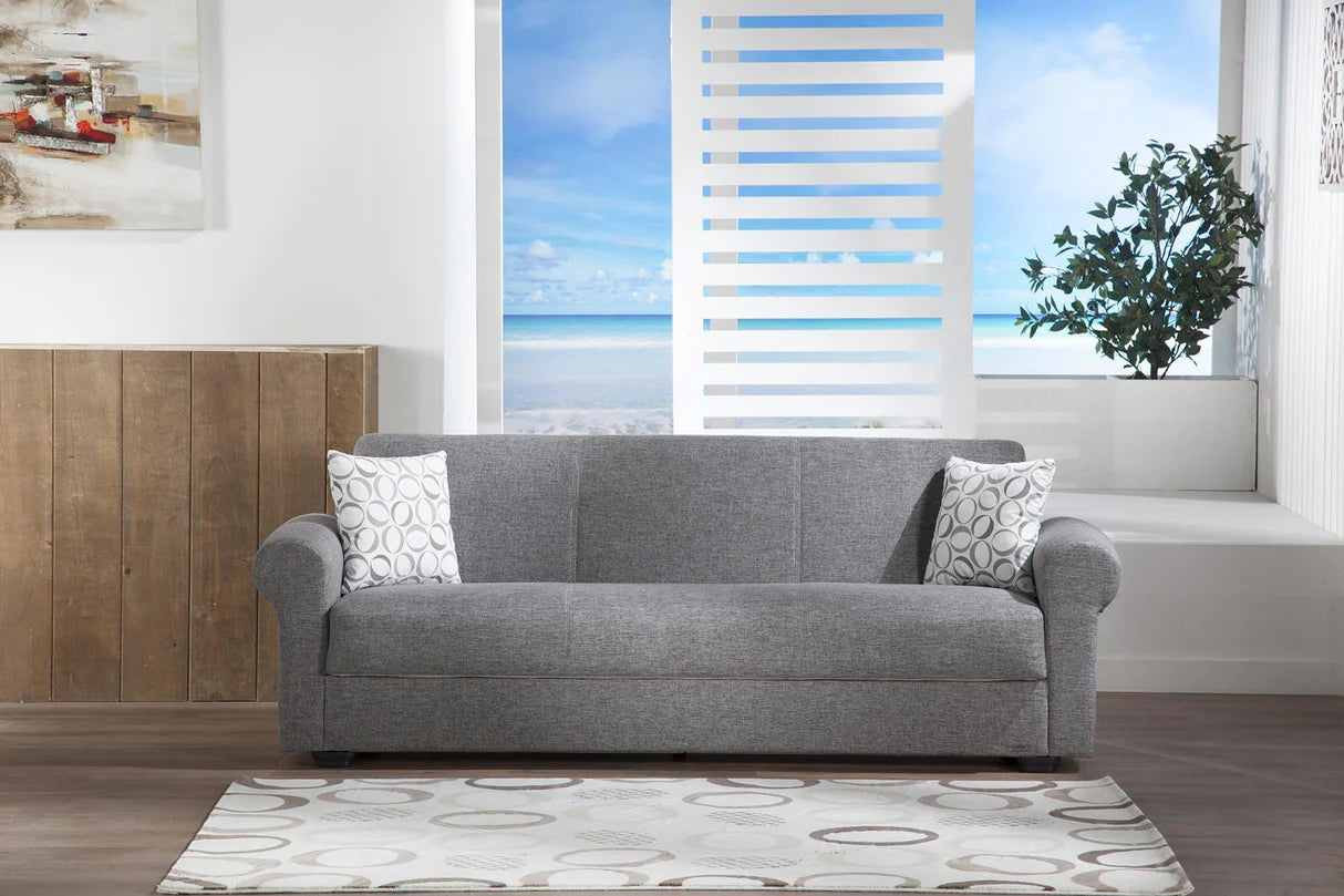 Elita Diego Light Gray Living Room Set