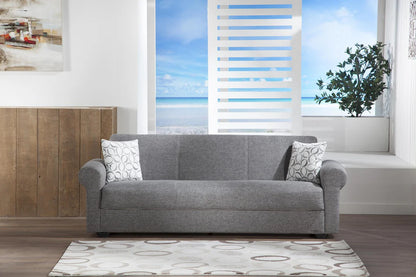 Elita Diego Light Gray Living Room Set