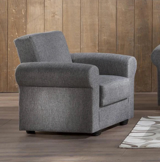 Elita Diego Light Gray Living Room Set