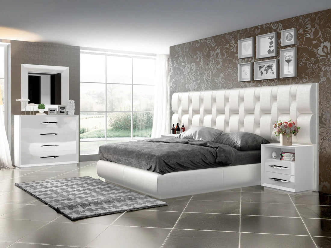 Emporio White Bedroom Set