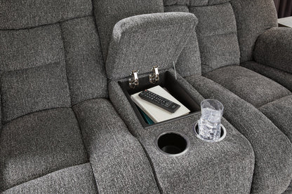 Foreside Contemporary Reclining Living Room Set