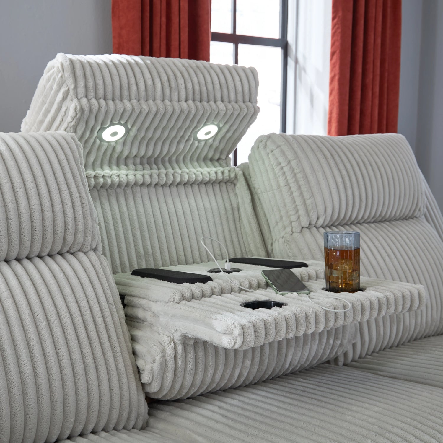 Forest Lake Contemporary Power Reclining Living Room Set
