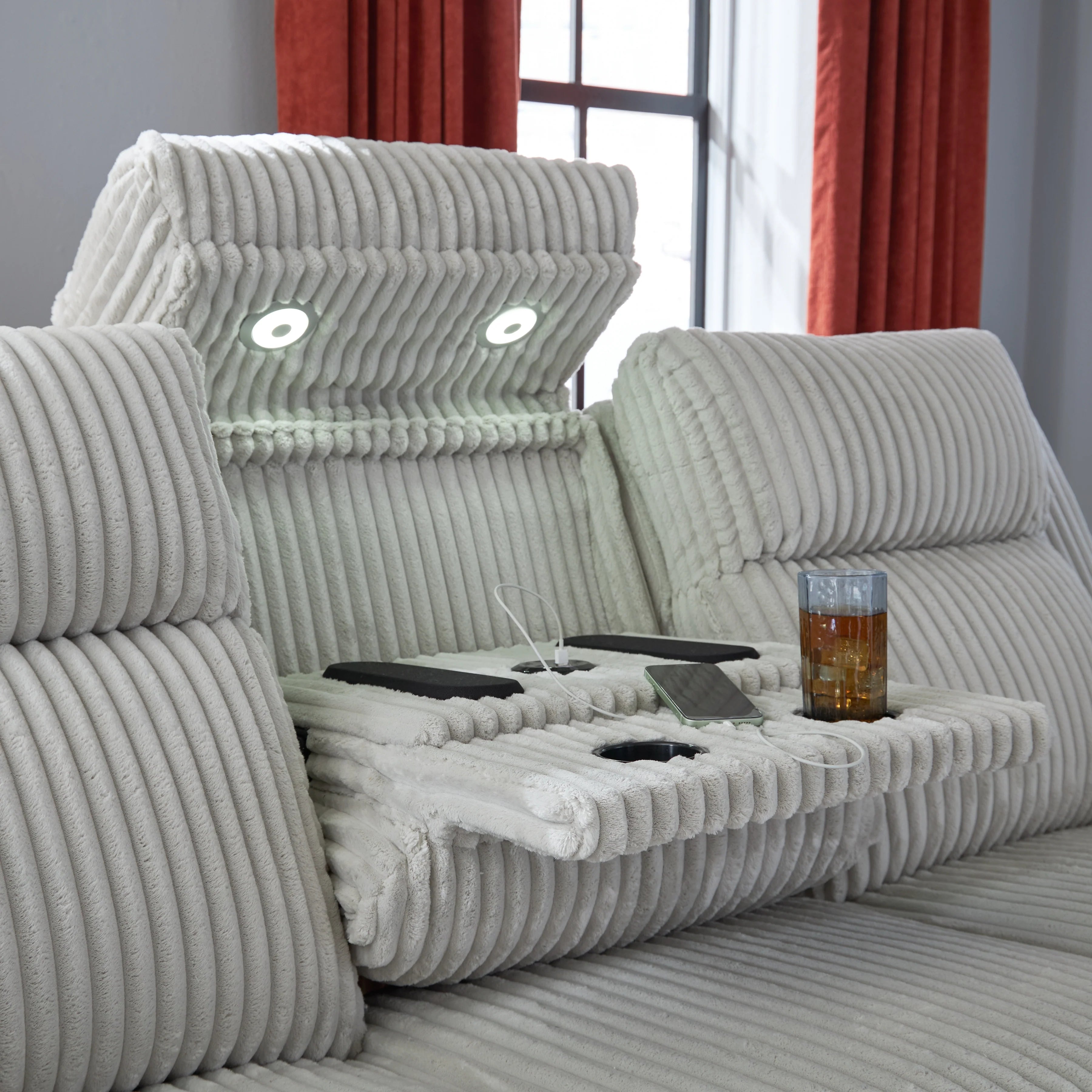 Forest Lake Contemporary Power Reclining Living Room Set