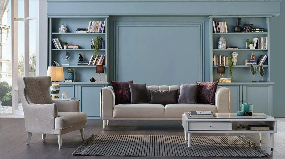 Gravita Deren Beige Living Room Set