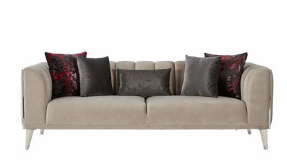 Gravita Deren Beige Living Room Set