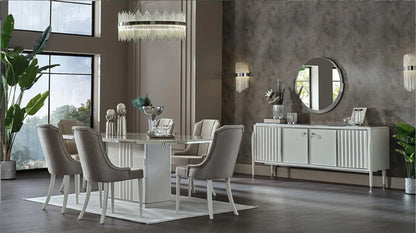 Gravita Marble Ivory Dining Buffet