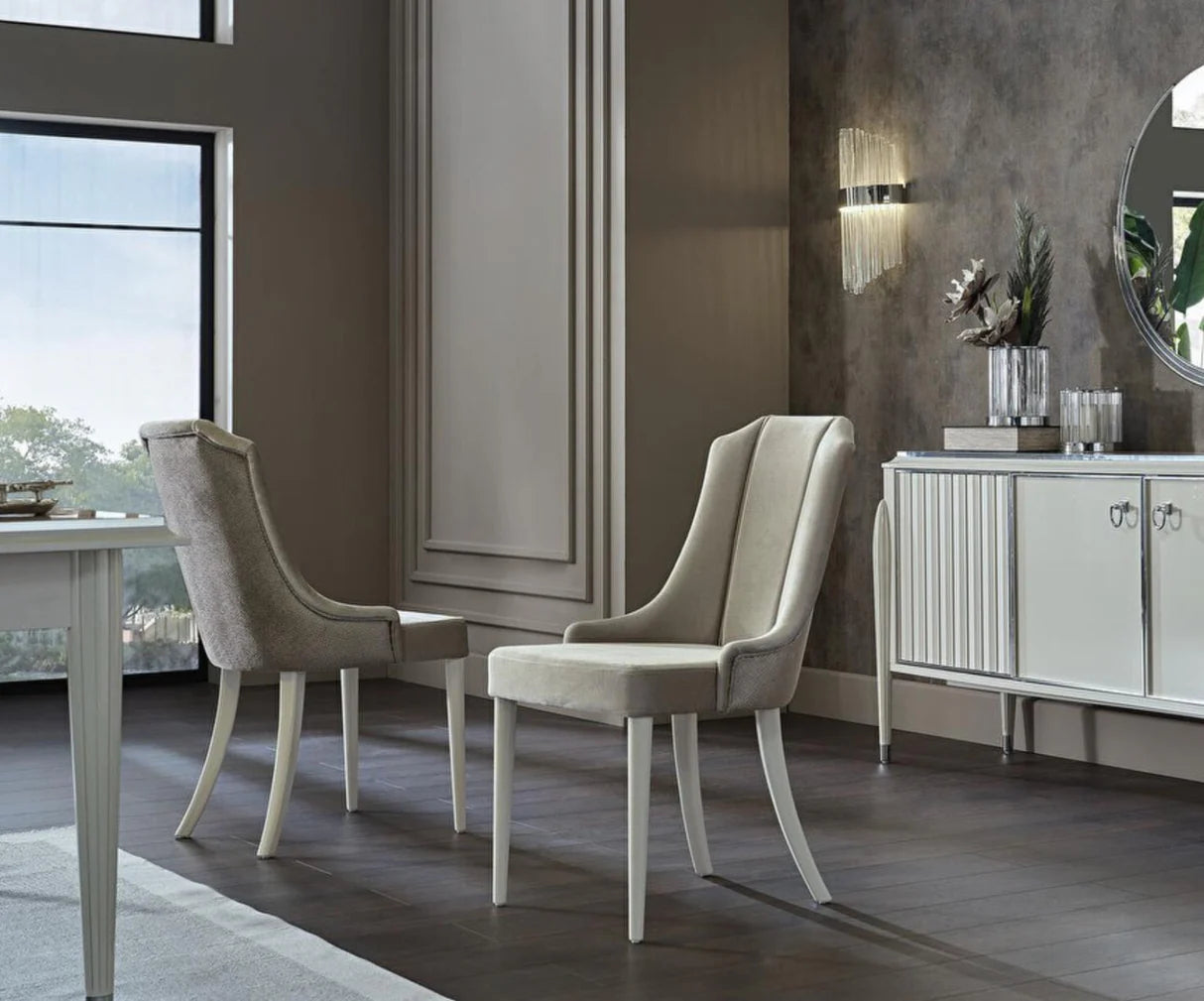 Gravita Marble Ivory Dining Buffet