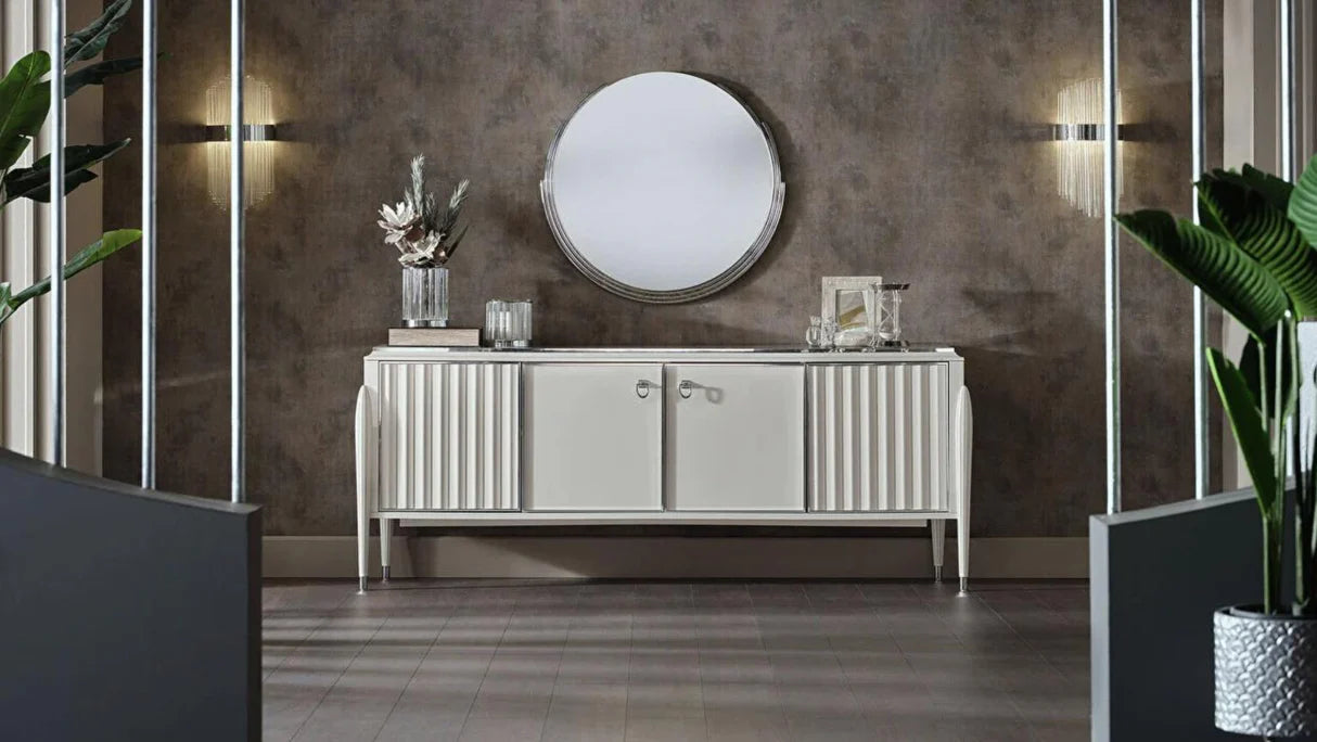 Gravita Marble Ivory Dining Buffet