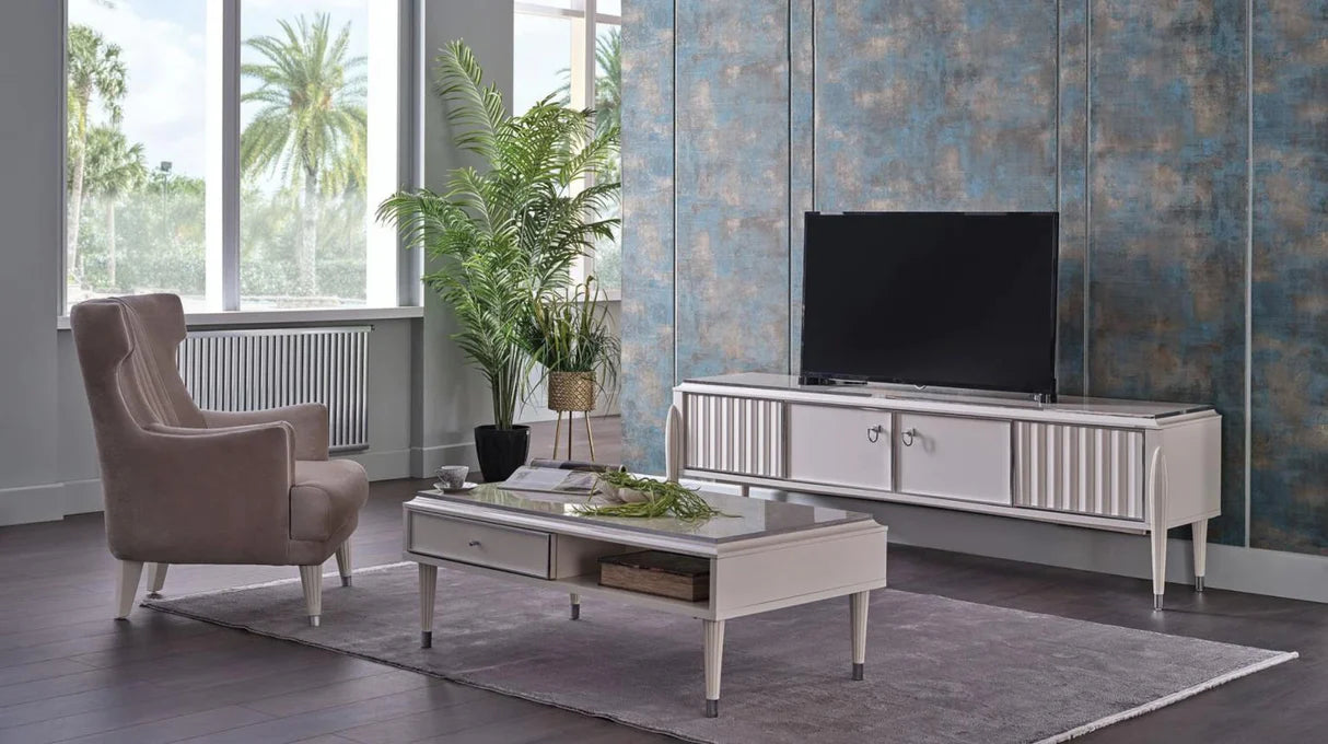 Gravita Deren Beige Living Room Set