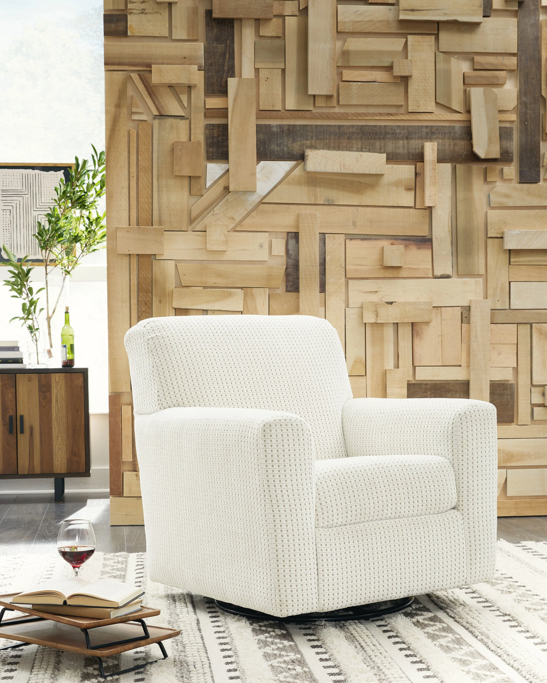 Herstow Modern Swivel Accent Chair