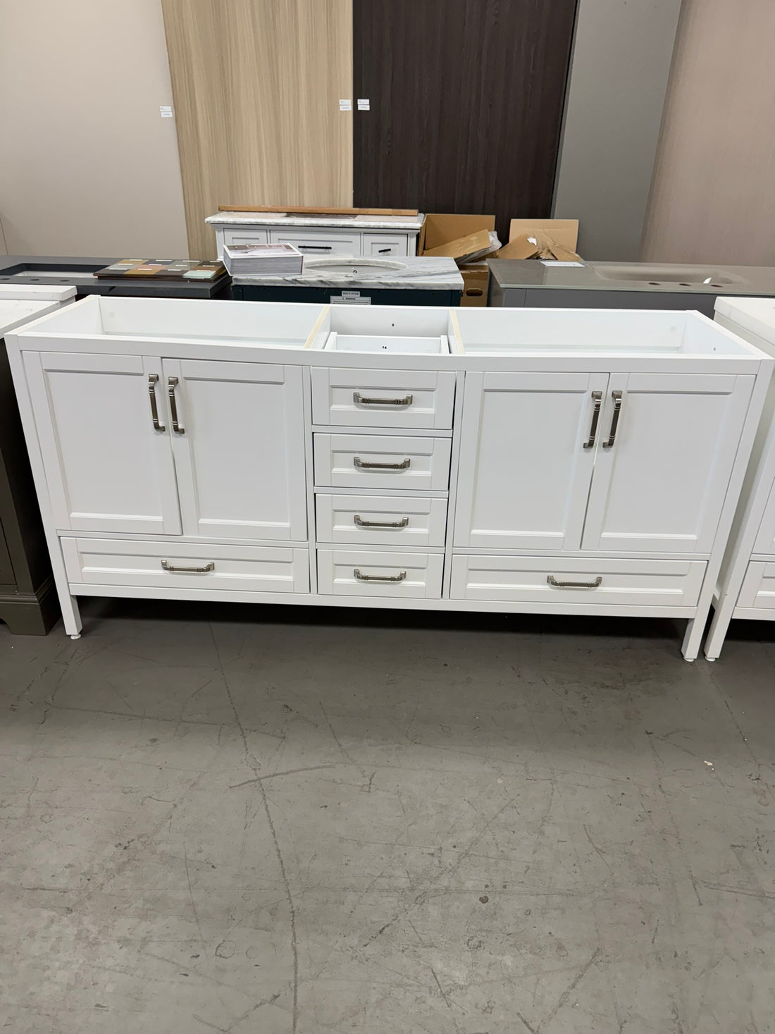 72 Inch Standstone Doube Sink Vanity