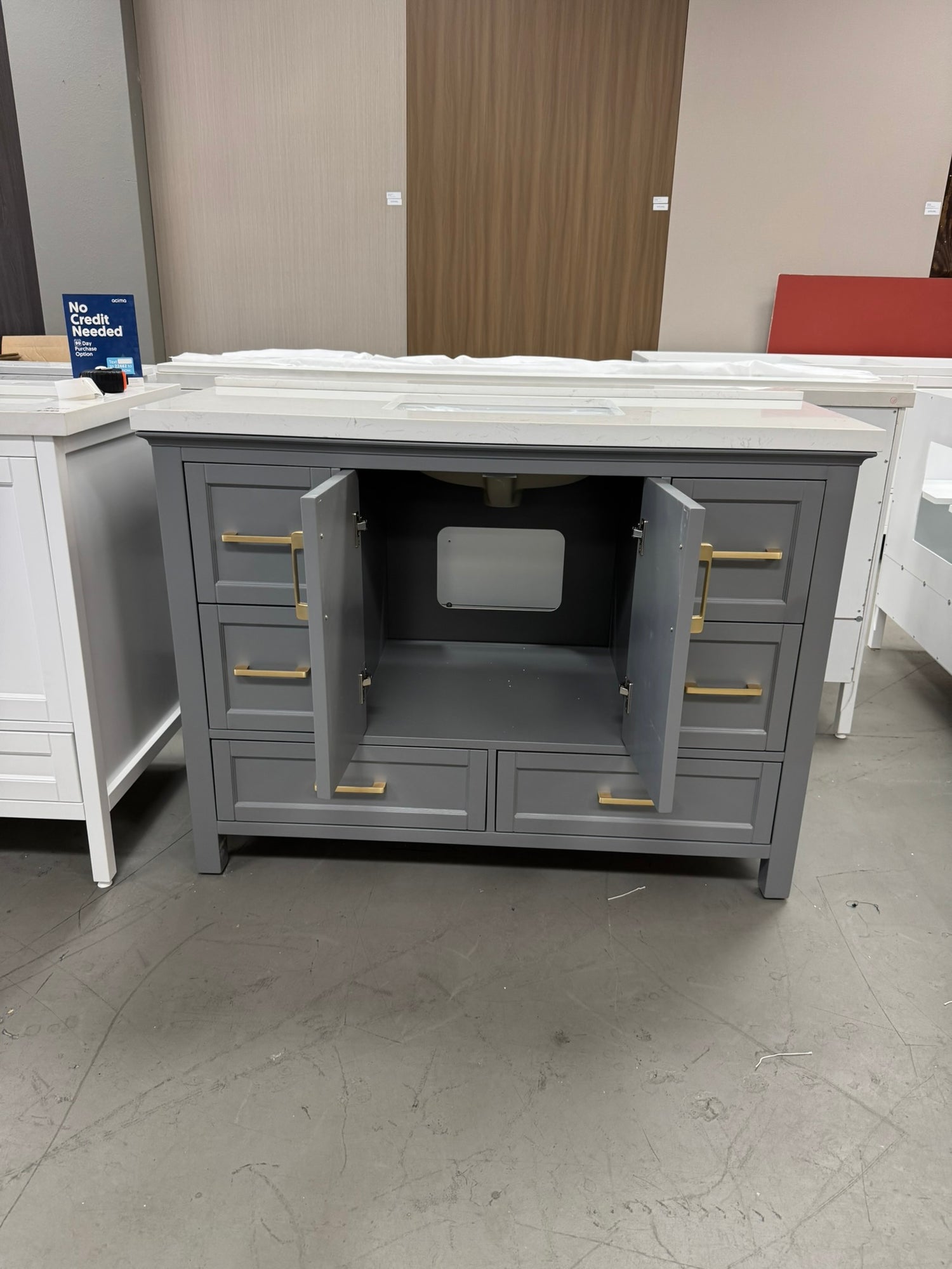 48 Inch Carrar Single Sink Vanity