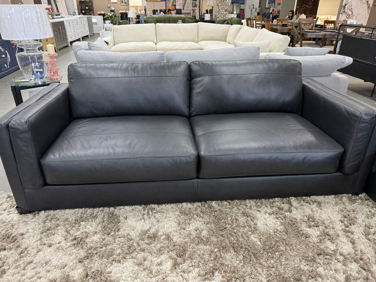 Amiata Onyx Sofa and Loveseat