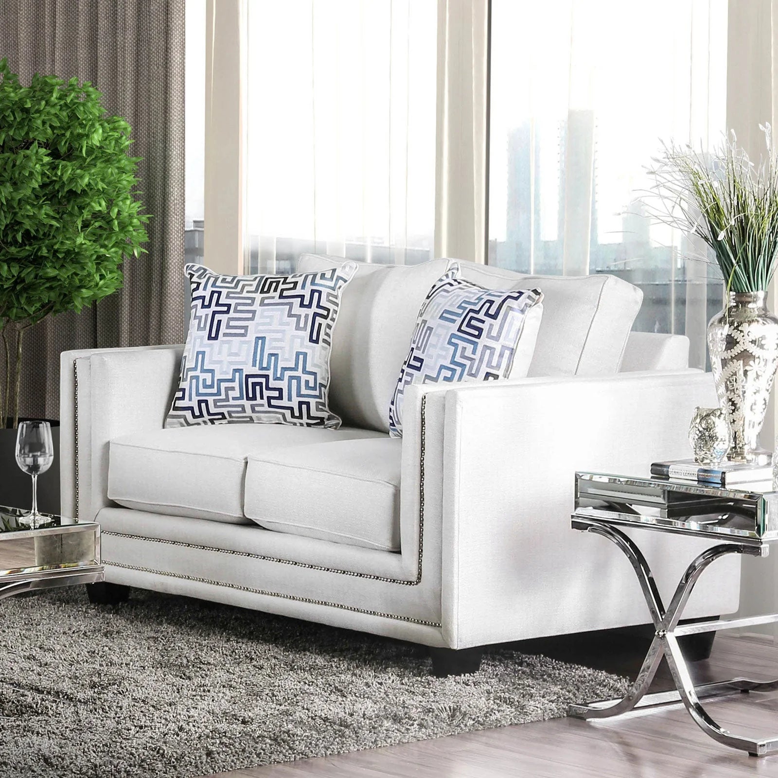 Ilse Contemporary Living Room Set