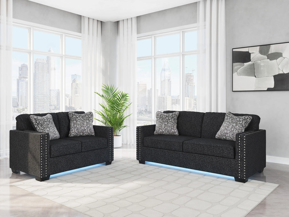 Jasmine Peaks Contemporary Living Room Set