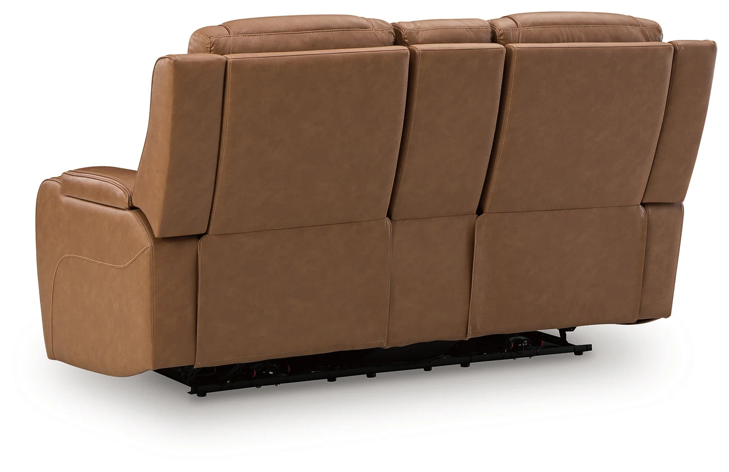 Knightington Caramel 3-Pieces Power Reclining Living Room Set with Audio Seating
