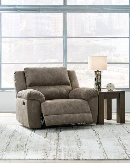 Laresview Fossil Gray Reclining Living Room Set
