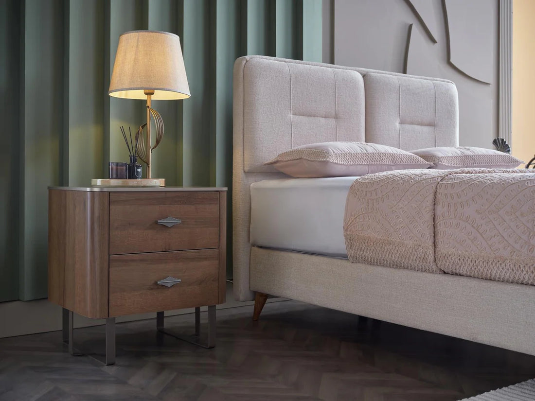 Mirante Walnut Nightstand