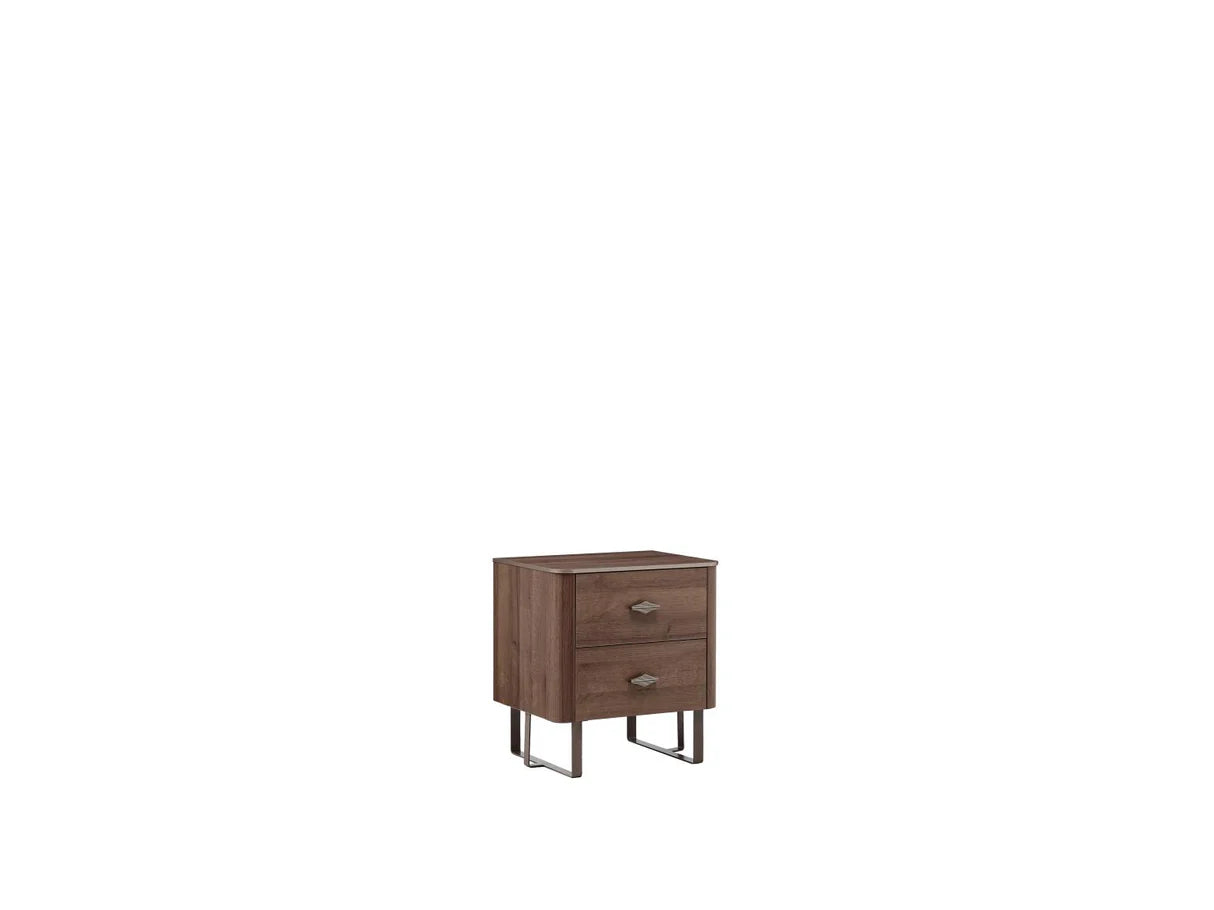 Mirante Walnut Nightstand