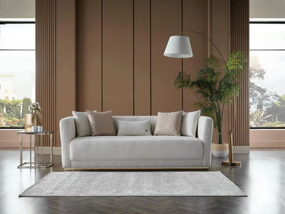 Monroe Merit Cream Living Room Set