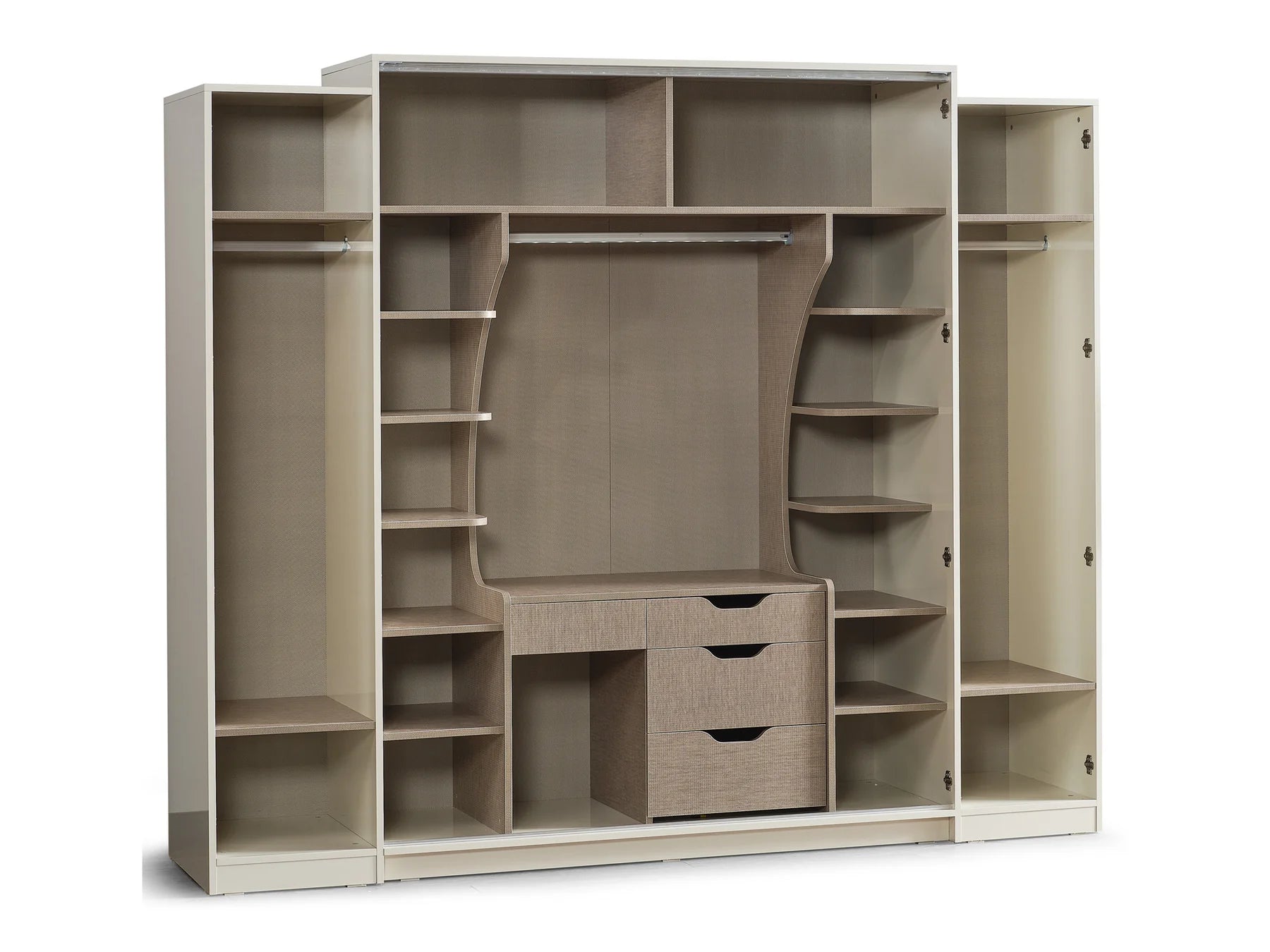 Juego de dormitorio con almacenaje Marsel