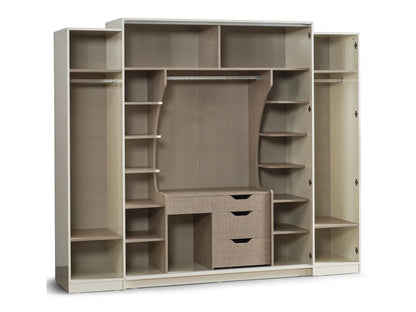 Juego de dormitorio con almacenaje Marsel