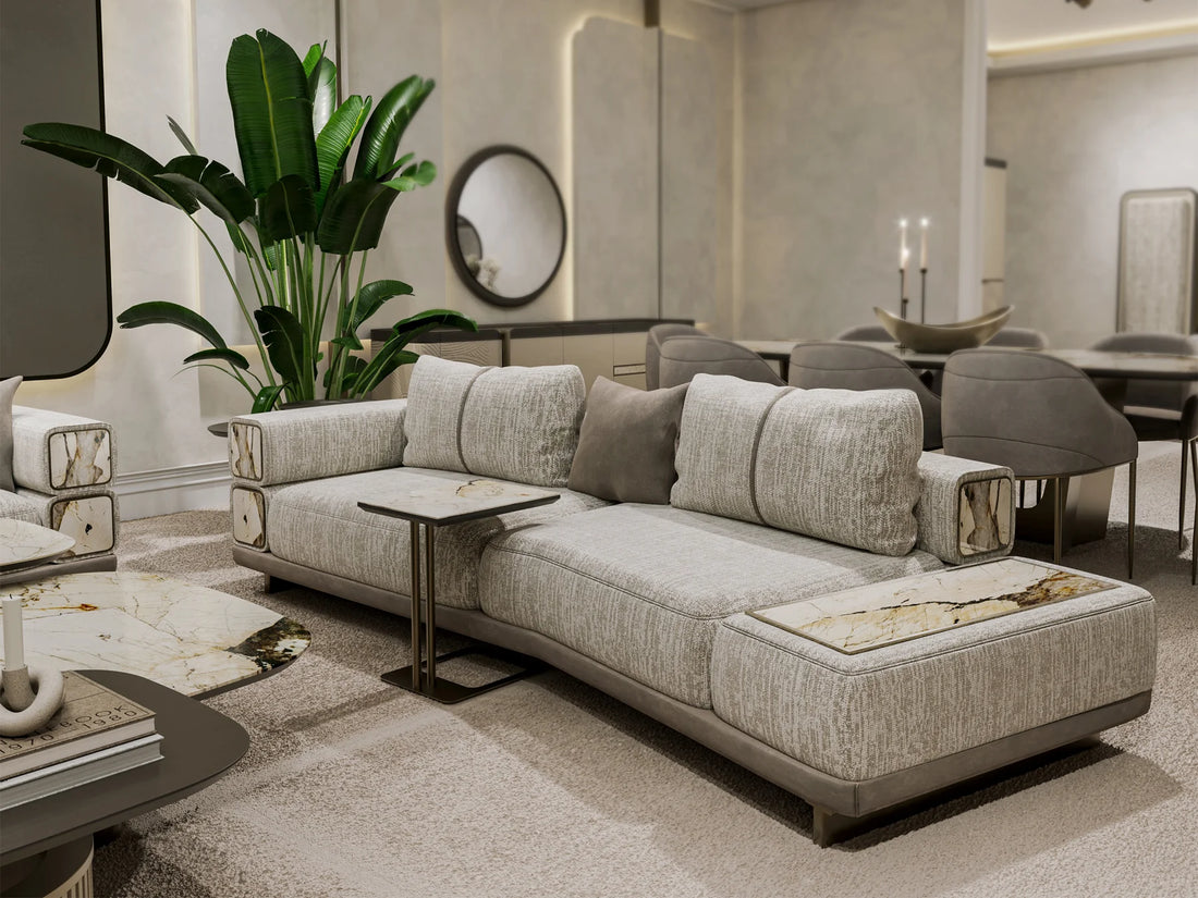 Kano 118.8" Wide Relax Sofa