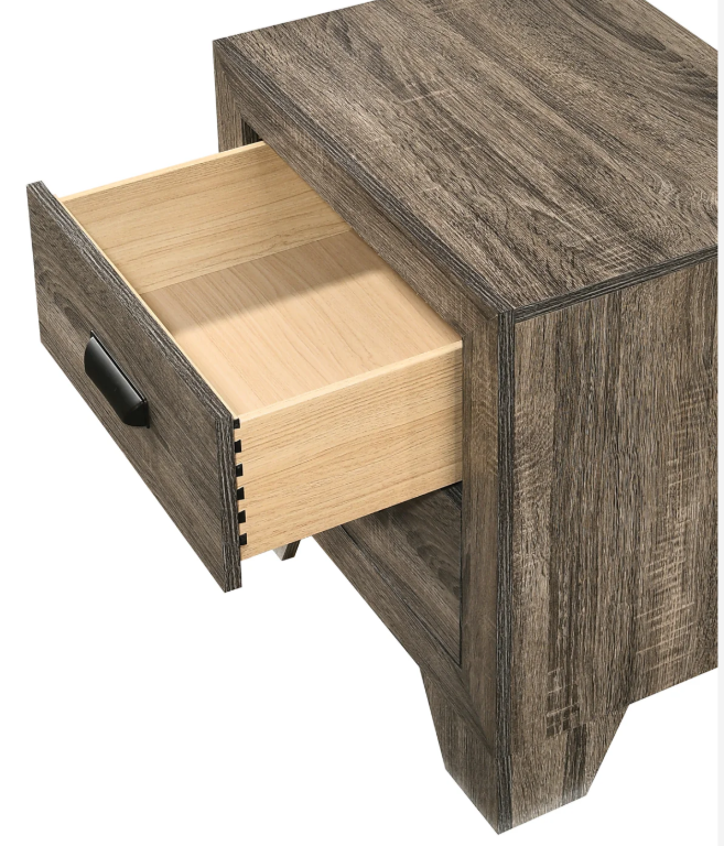 Millie Brownish Gray Nightstand