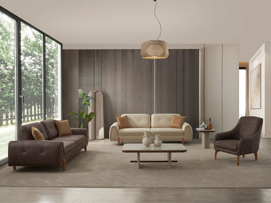 Juego de sala de estar Bixler Olive